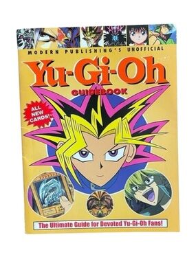 5/$10 Y2K Vintage Yu-Gi-Oh Guidebook - Modern Publishing